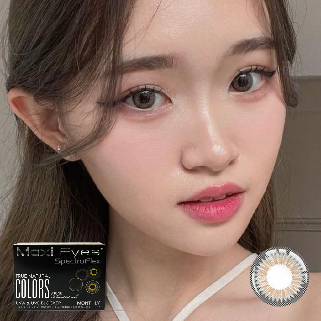 Maxi Eyes True Natural Monthly Color Series