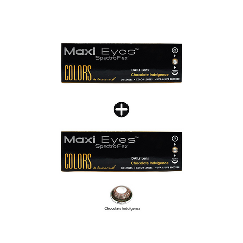 1-1 Maxi Eyes COLORS Daily Series Chocolate Indulgence