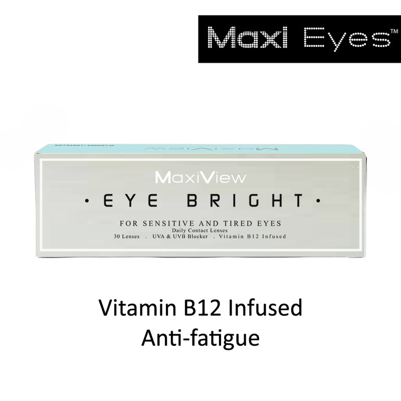 Maxi View Eye Bright Vitamin B12 Dailies Lens